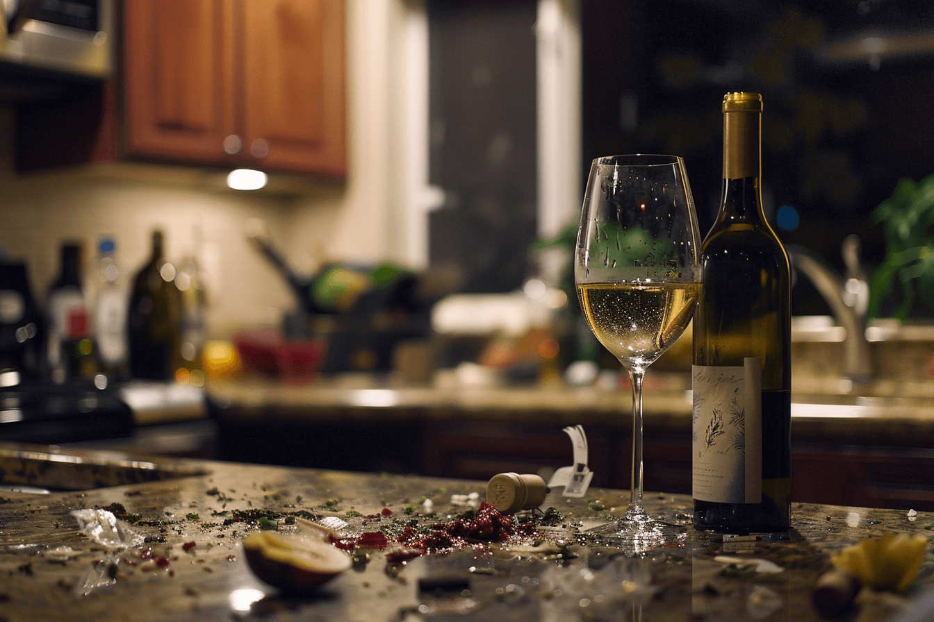Har du vin til overs fra fest?
